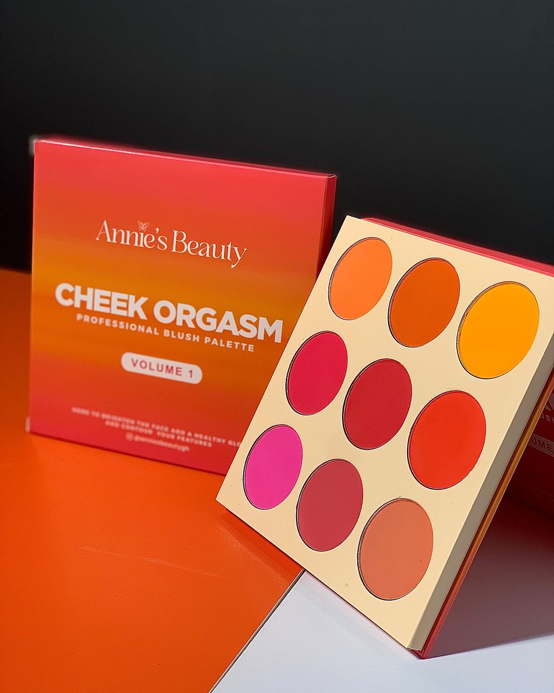 Annie’s Beauty Cheek Orgasm Blush Palette