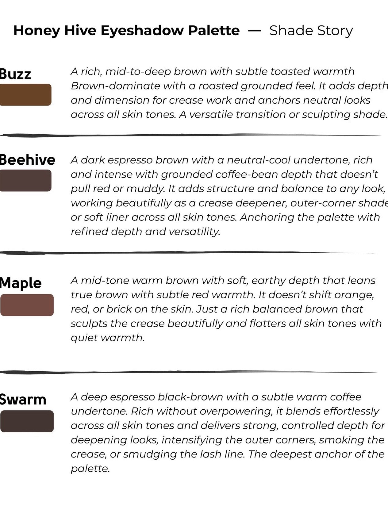 BOJ Honey Hive Eyeshadow Palette
