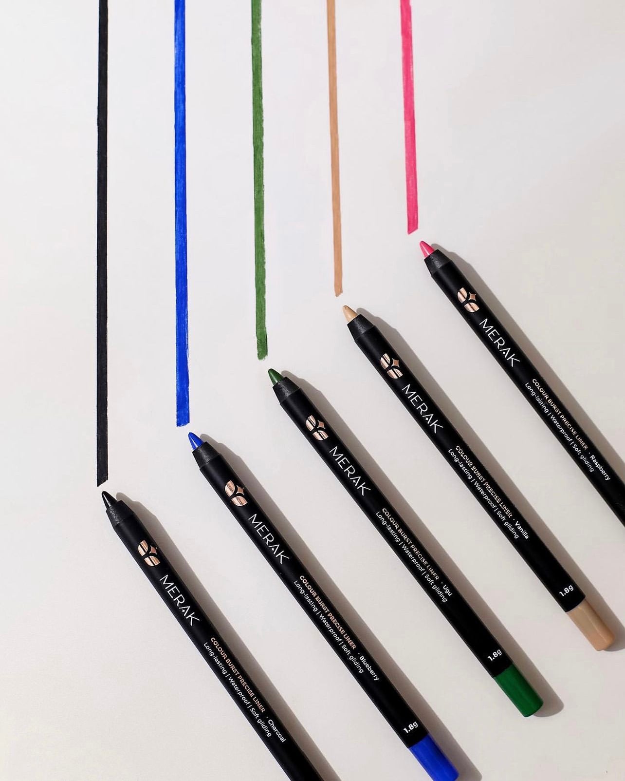 Merak Black Waterline Pencil