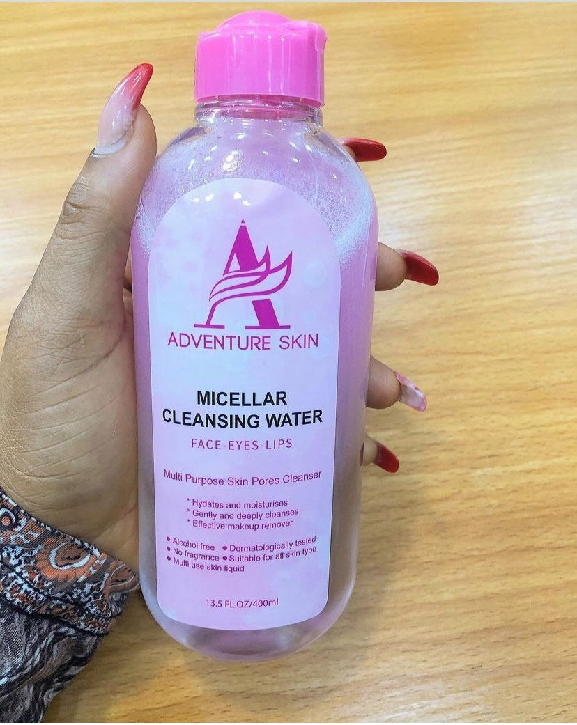 Skin cleansing clearance water