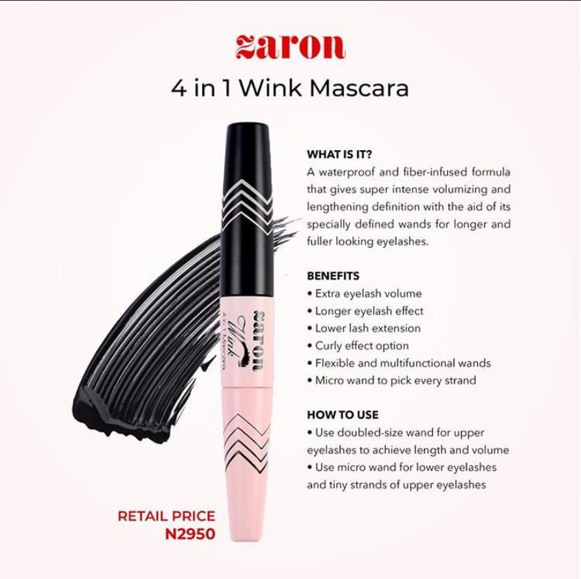 Zaron 2in1 Wink Mascara