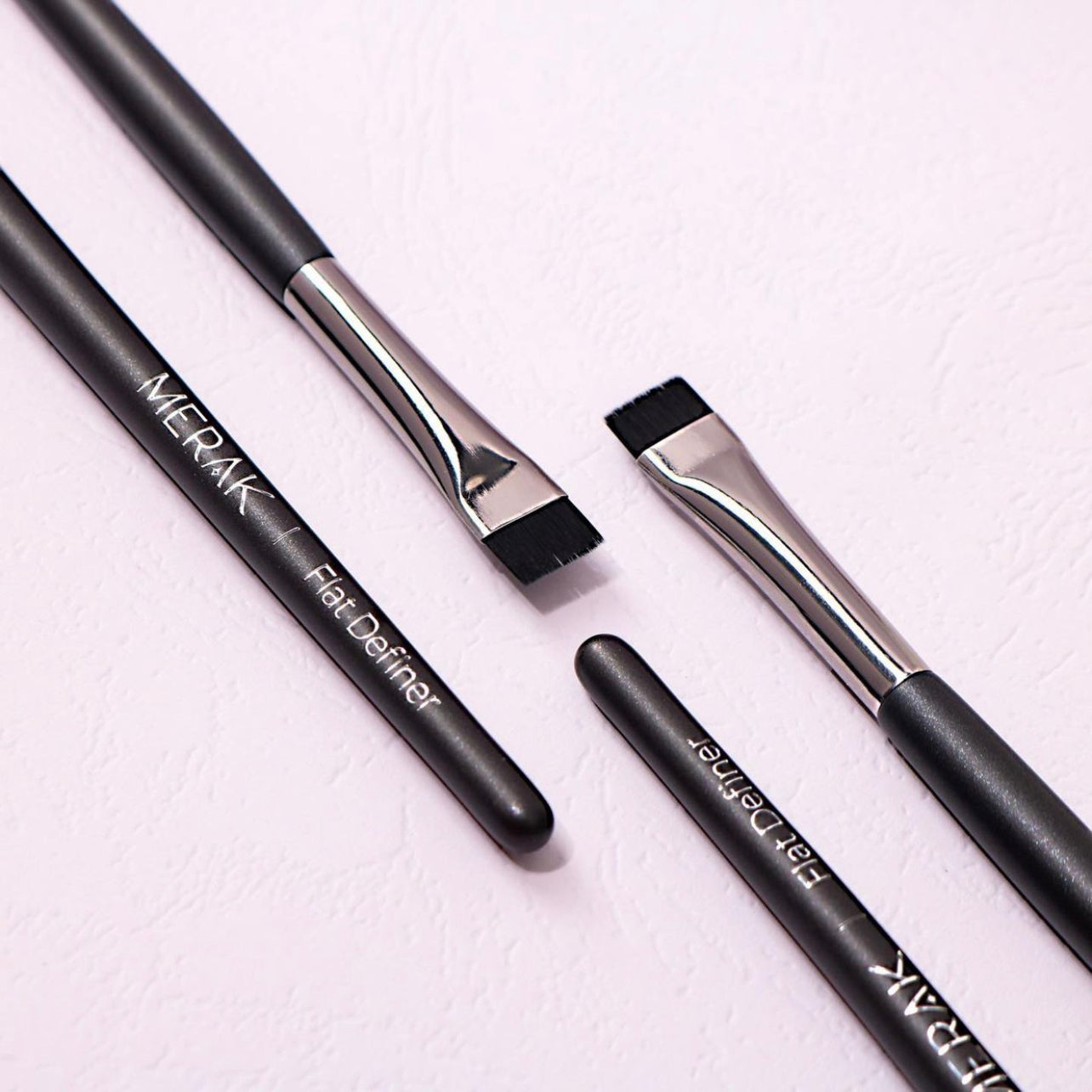 Merak Cosmetics Flat Brushes
