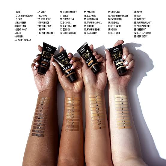 NYX Born To Glow Foundation