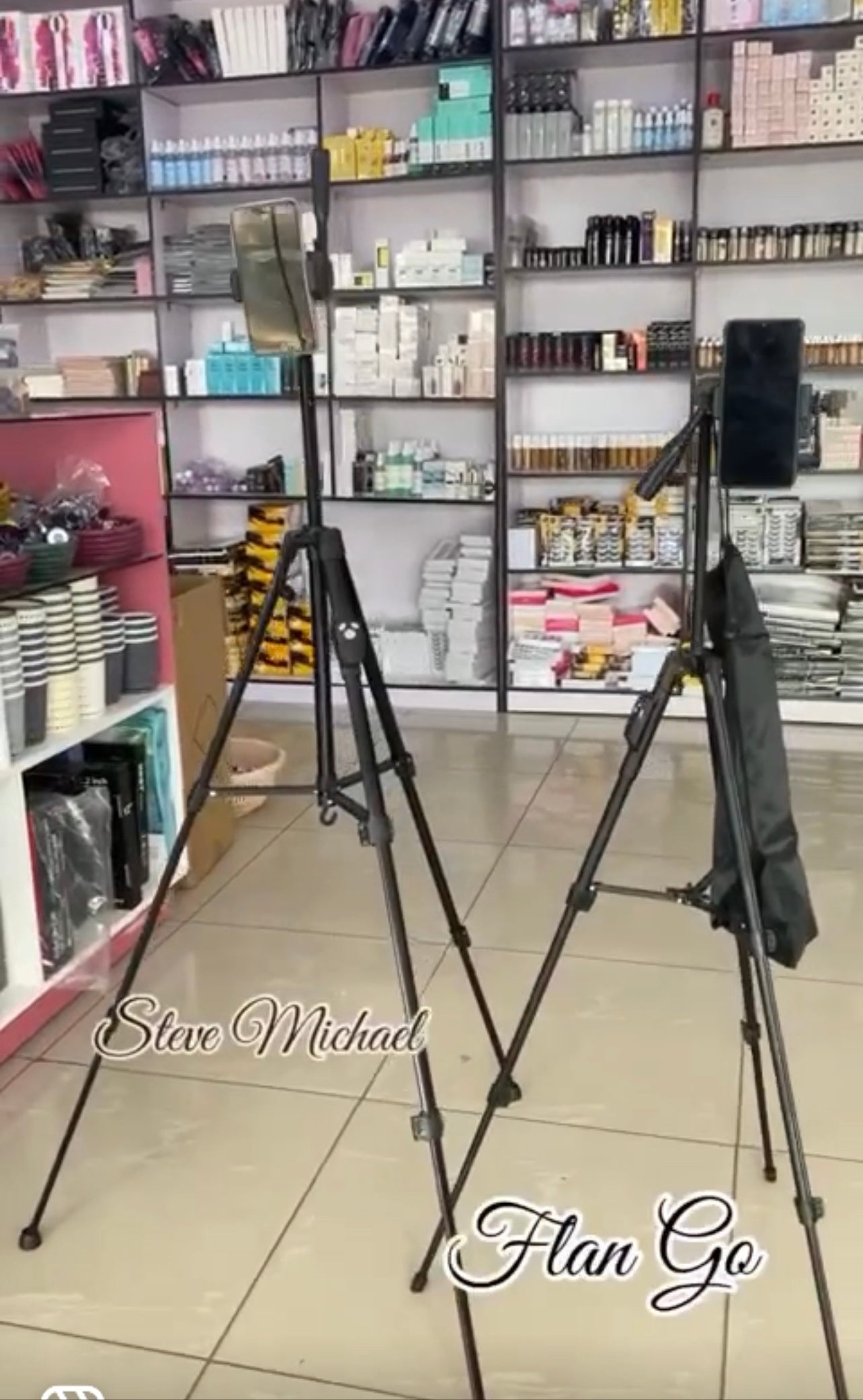 PHONE & CAMERA TRIPOD STAND