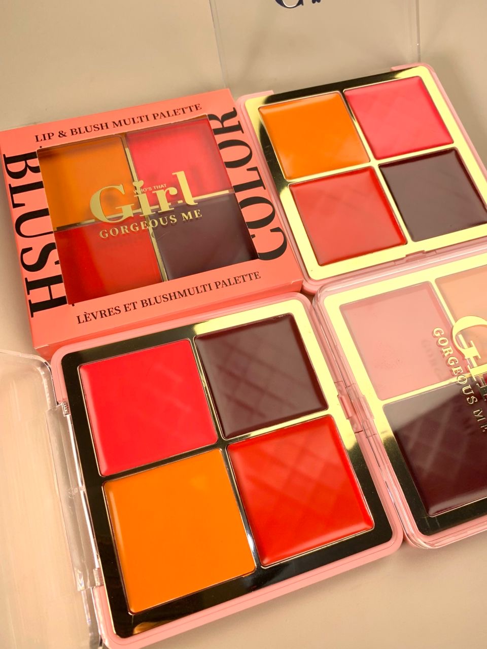 Who’s That Girl Cream Blush Palette