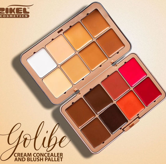 Zikel Golibe Cream Concealer & Blush Palette