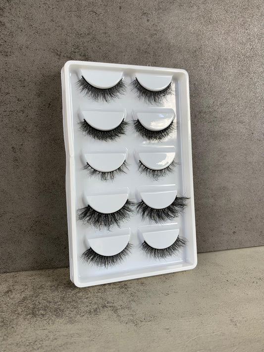5in1 Unbranded Faux Lashes Set