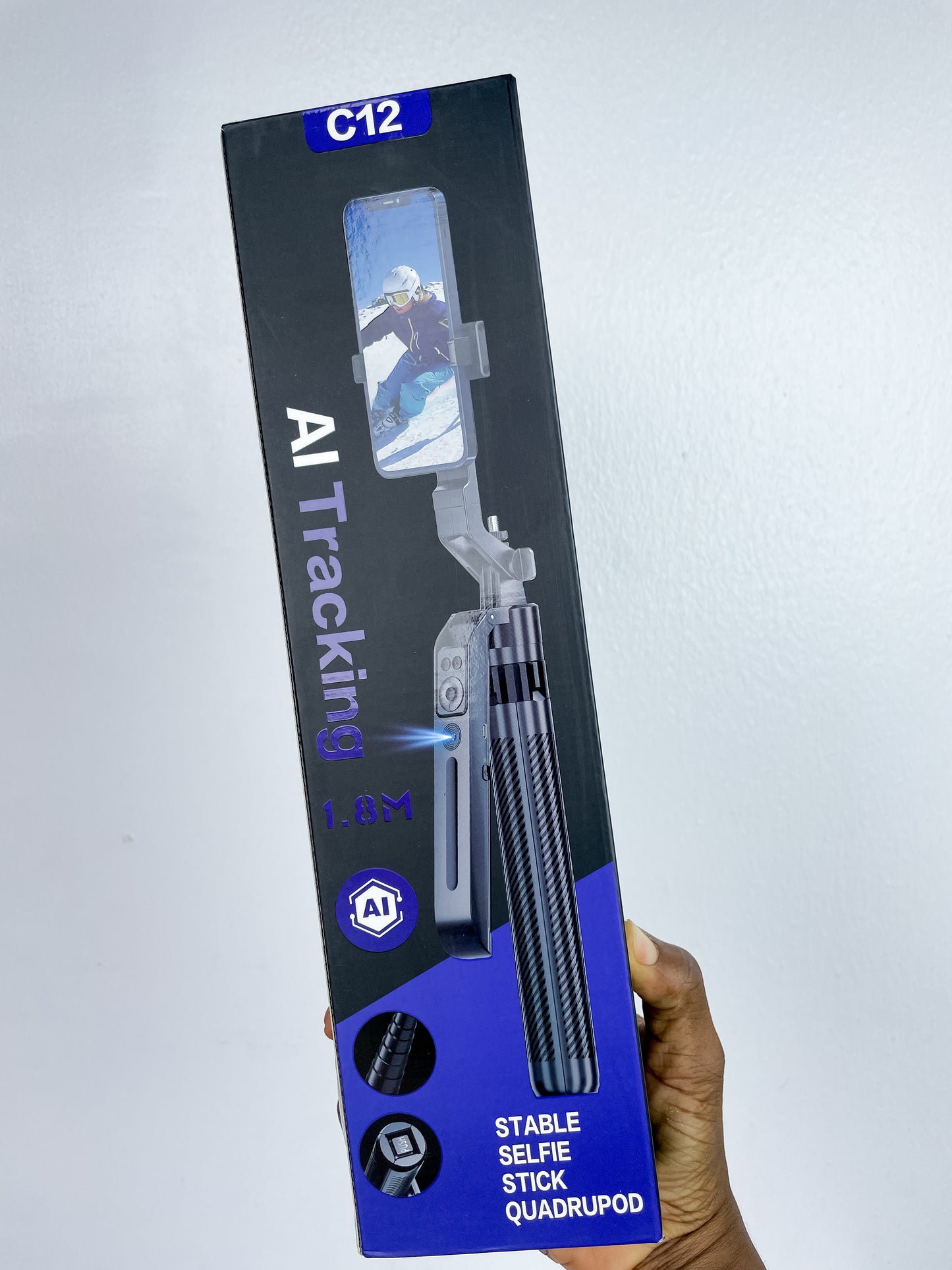 C12 AI TRACKER PHONE TRIPOD STAND