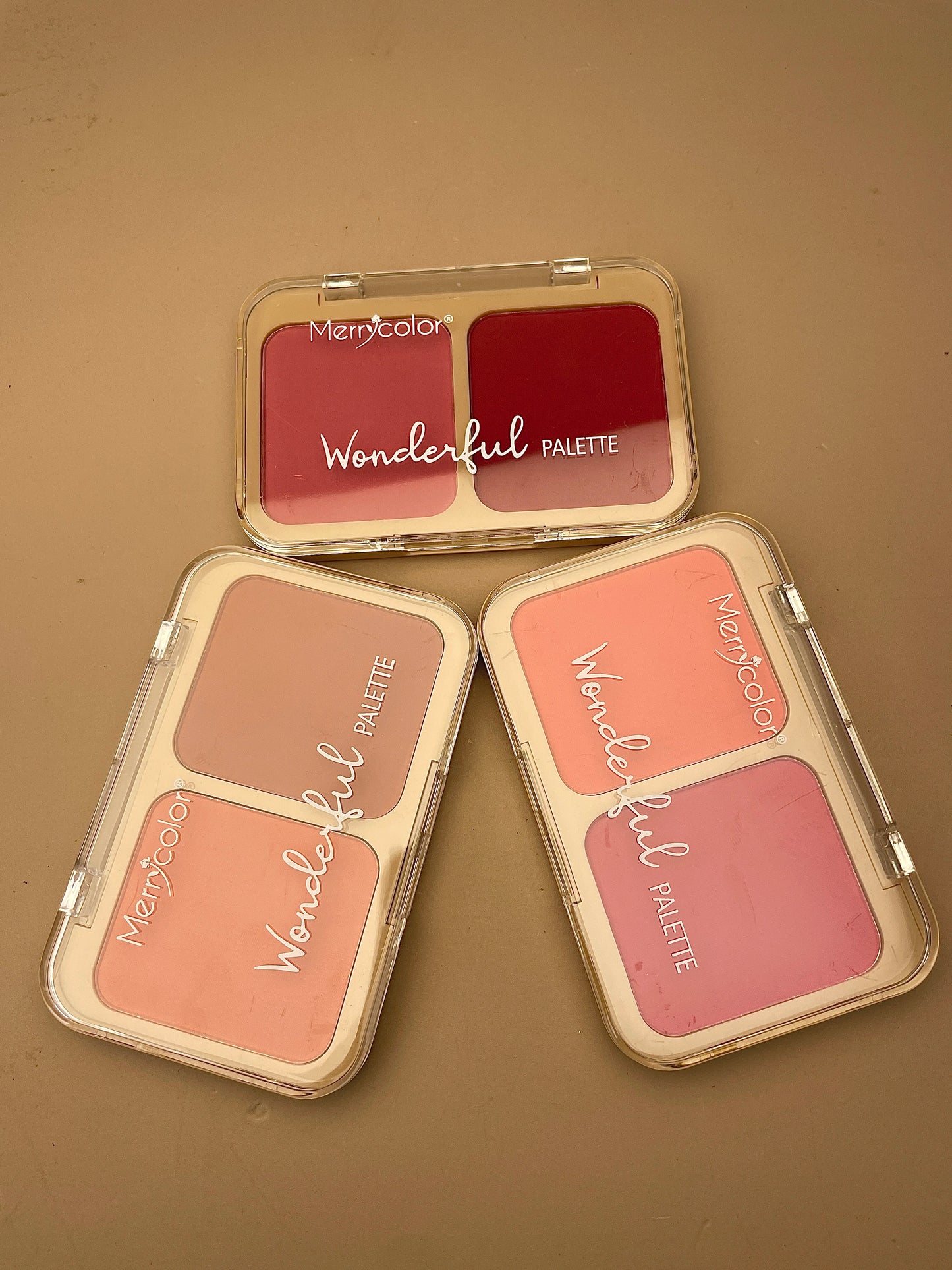 Merry Color 2in1 Wonderful To Be Blush Palette