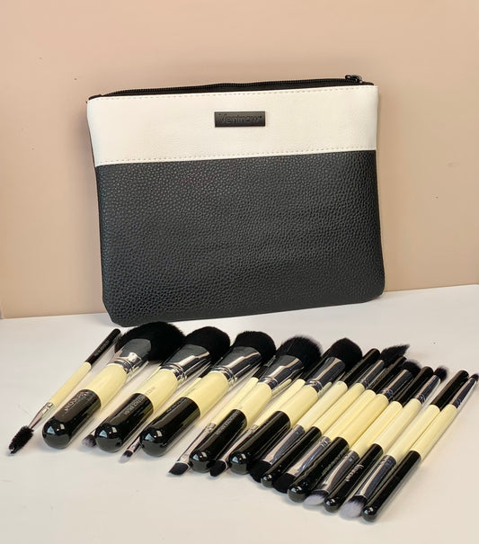 Veninow Black & White Brush Set