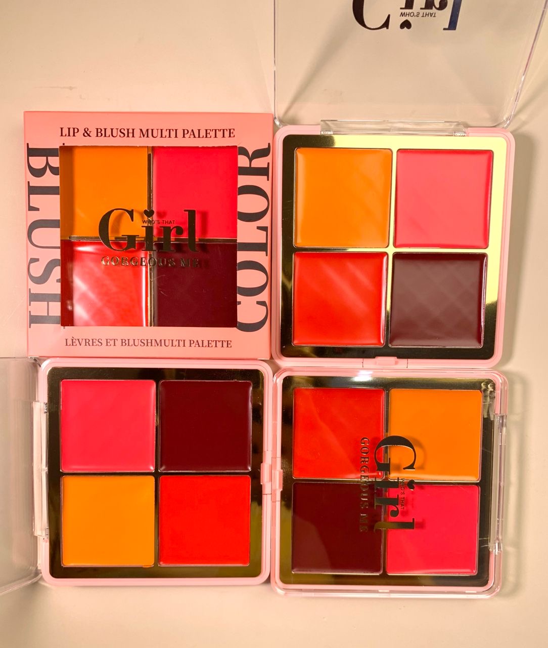 Who’s That Girl Cream Blush Palette