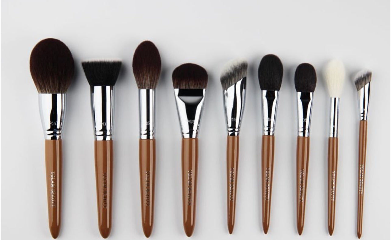 YGLAM BROWN BRUSH SET