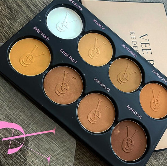 Vee beauty 8in1 Powder Palette