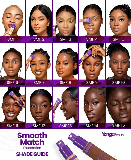 Yanga Beauty Smooth Match Foundation