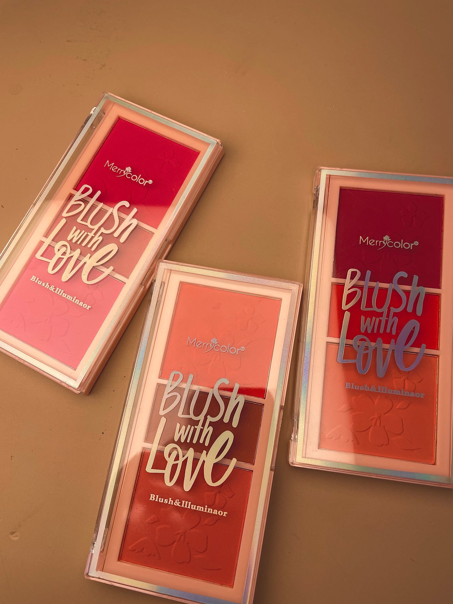Merry Color 3in1 Blush with Love palette