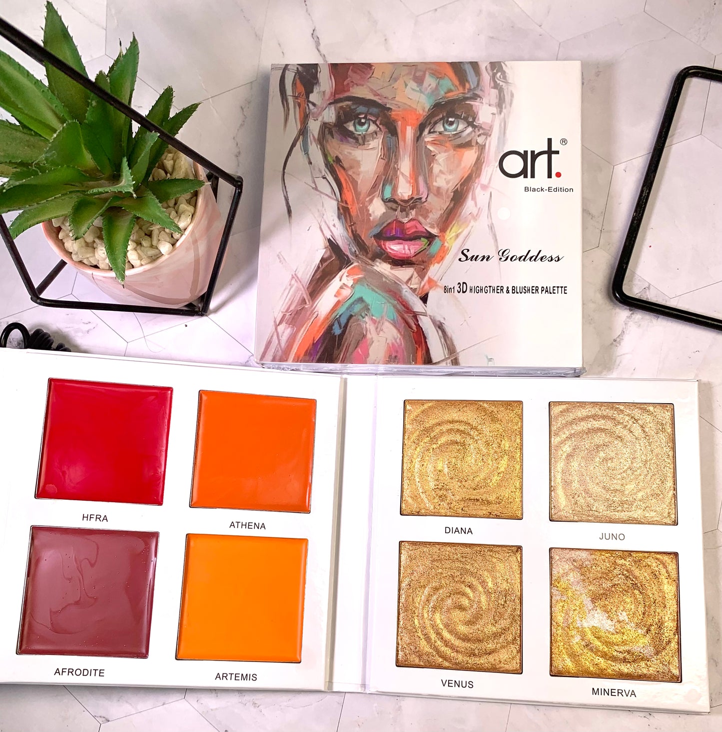 ART SUN GODDESS BLUSH & HIGHLIGHTER