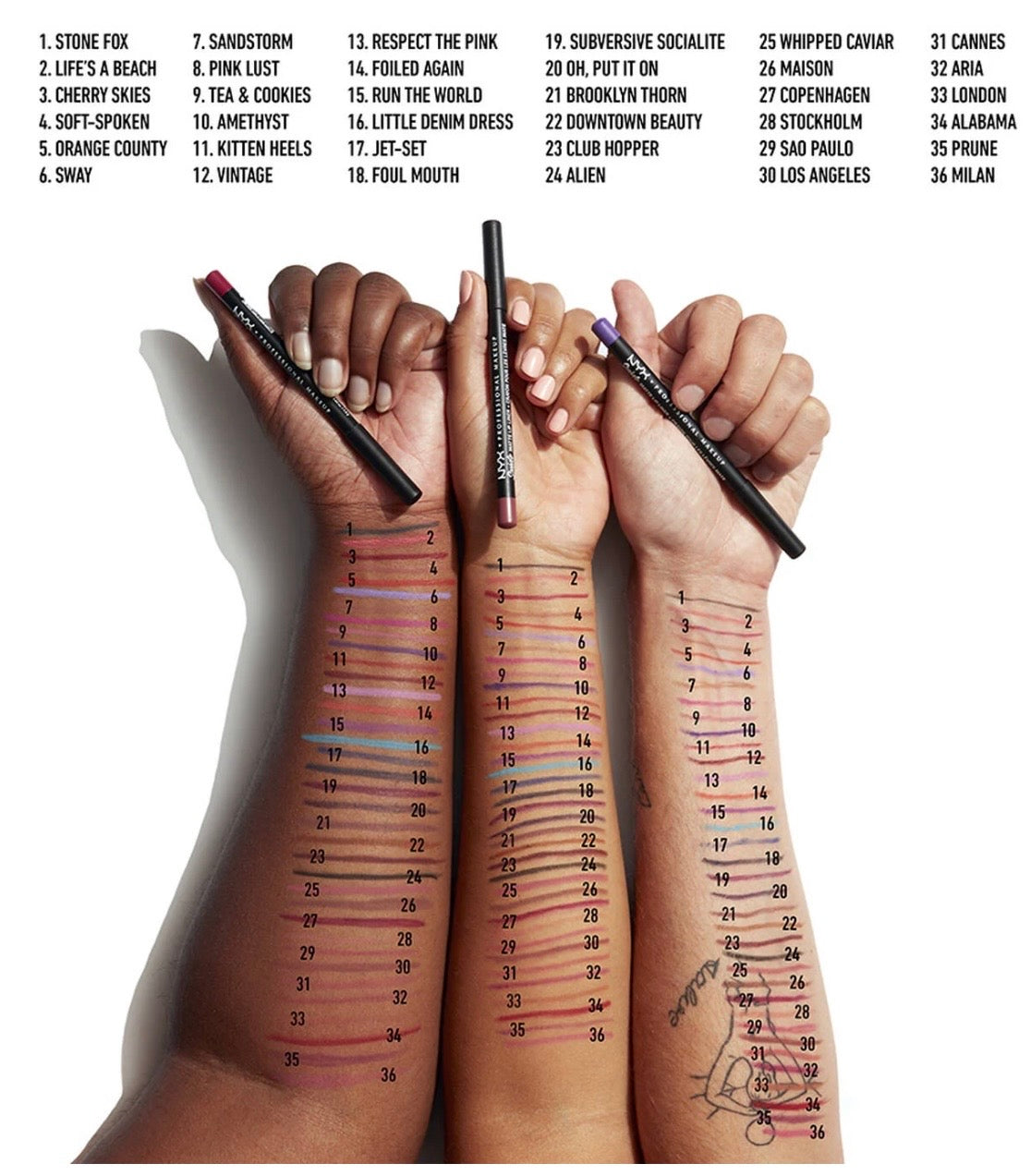 NYX Suede Matte Lip Liner