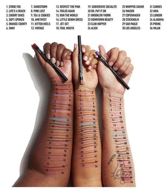 NYX Suede Matte Lip Liner