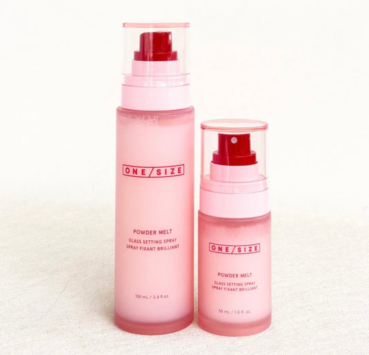 One Size Powder Melt Setting Spray