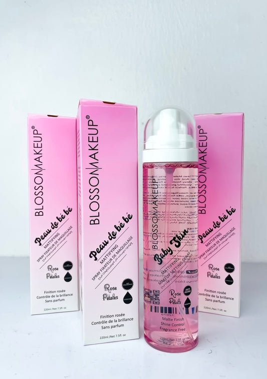 BLOSSOM BABY SKIN MATTIFYING MAKEUP SETTING SPRAY