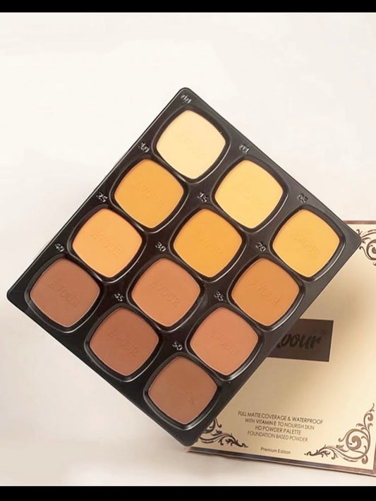 Avour 12in1 Best Skin Powder Palette