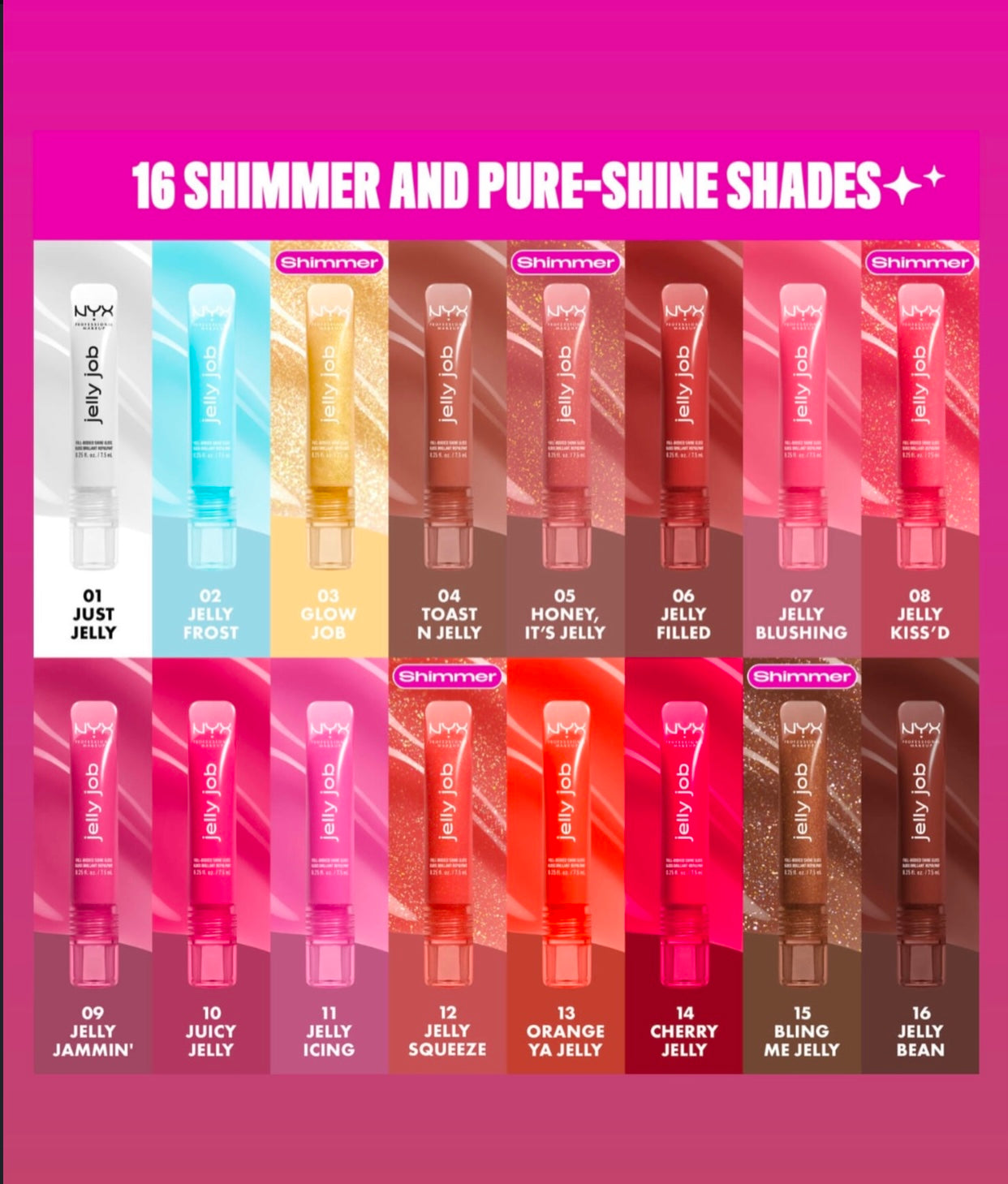 NYX Jelly Job Shine Gloss