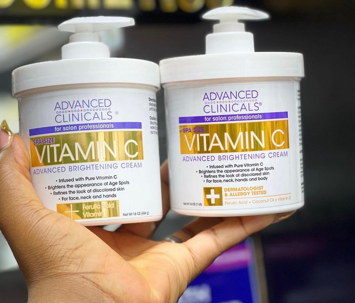 Advanced Clinicals Vitamin C Brightening Cream