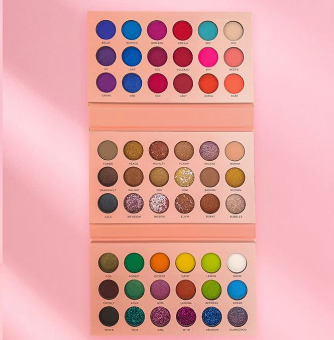 Who’s That Girl 54 Colors Eyeshadow Palette