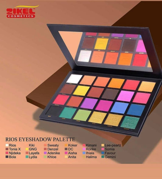 Zikel Rios Eyeshadow Palette