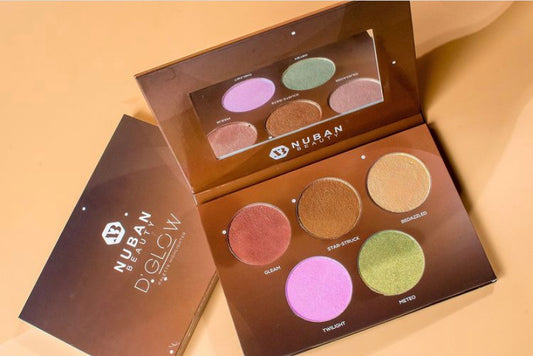 Nuban Beauty Highlighter Palette