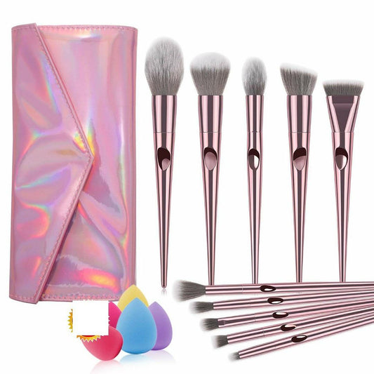Rose Gold brush set (10pcs)