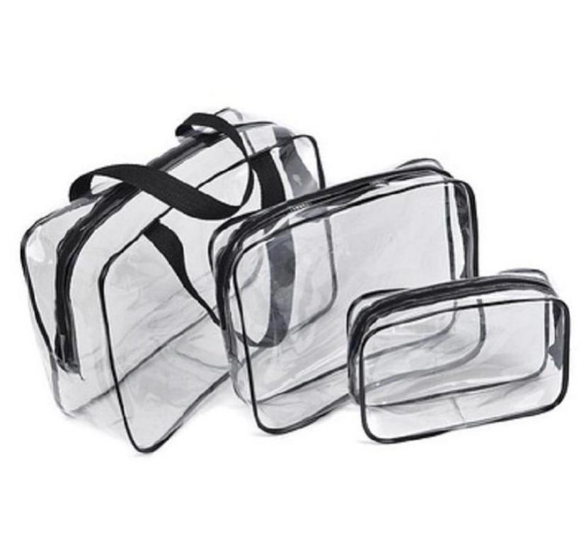 3in1 PVC Transparent pouch