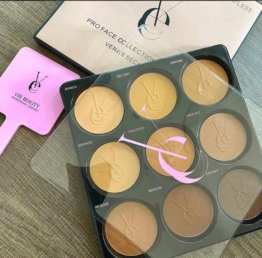 Vee Beauty 9in1 Powder Palette