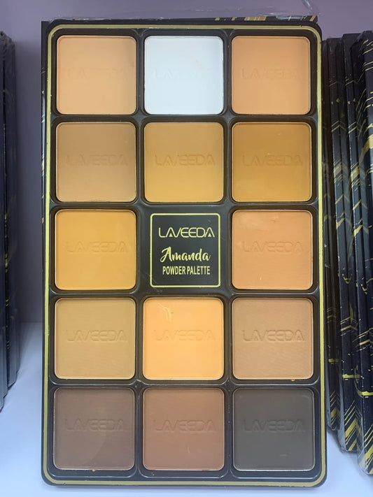 Laveeda Amanda Big Powder Palette