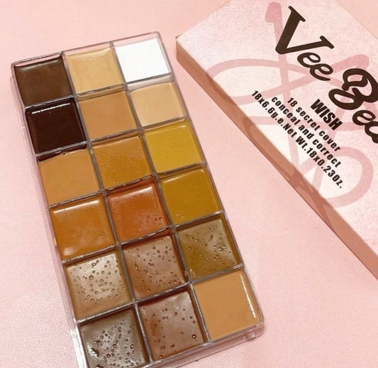 Vee Beauty Concealer & Lip palette