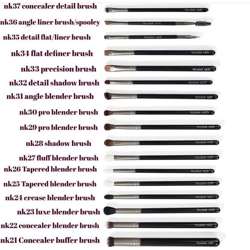 Viccabel Eye Brush Set