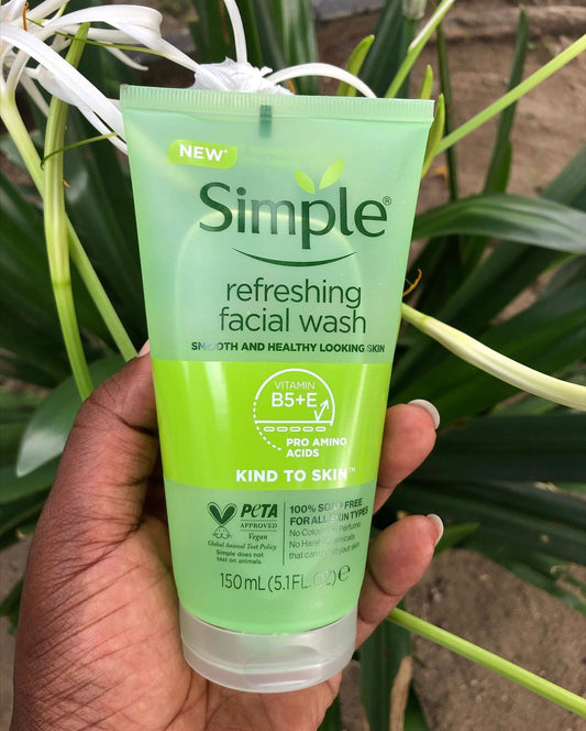 Simple Refreshing Facial Wash